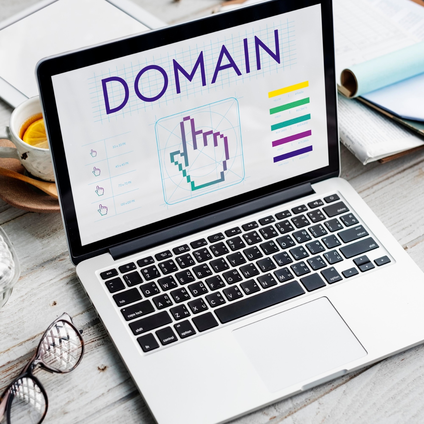 host & domain